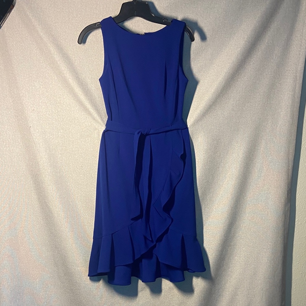 Calvin Klein Royal Blue Midi Dress - Picture 2 of 7